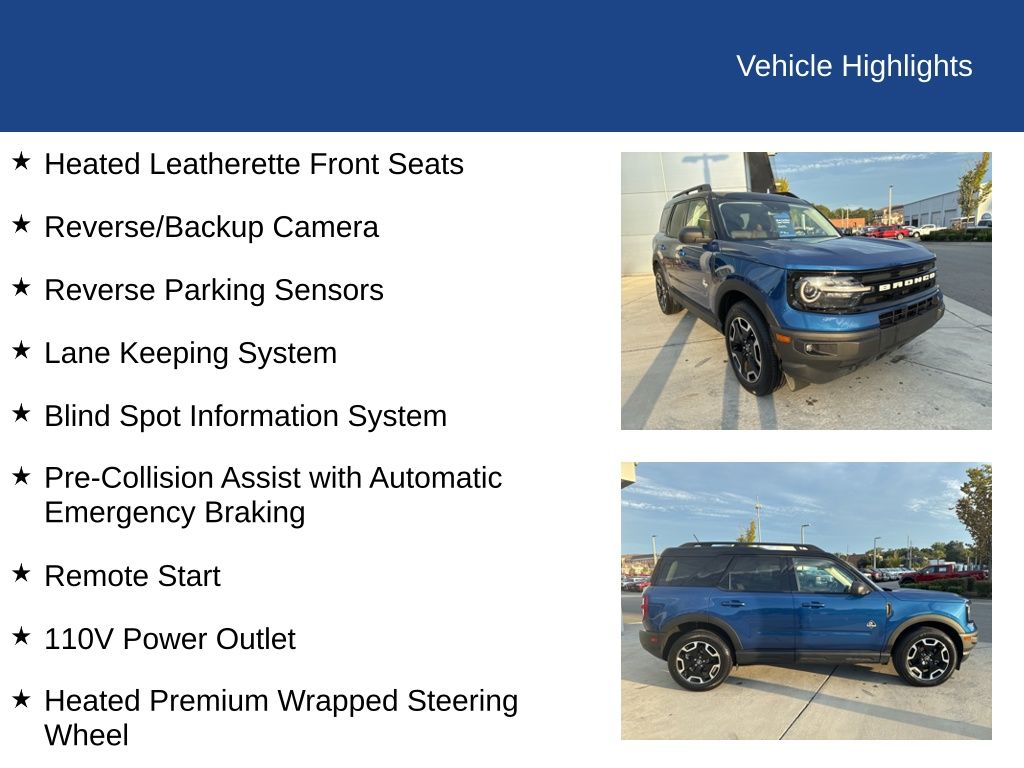 2024 Ford Bronco Sport Outer Banks