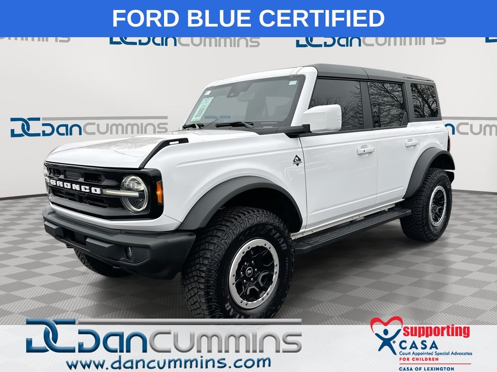 Oxford White 2024 Ford Bronco Outer Banks 4-Door 4WD SUV / Crossover Four-Wheel Drive Automatic