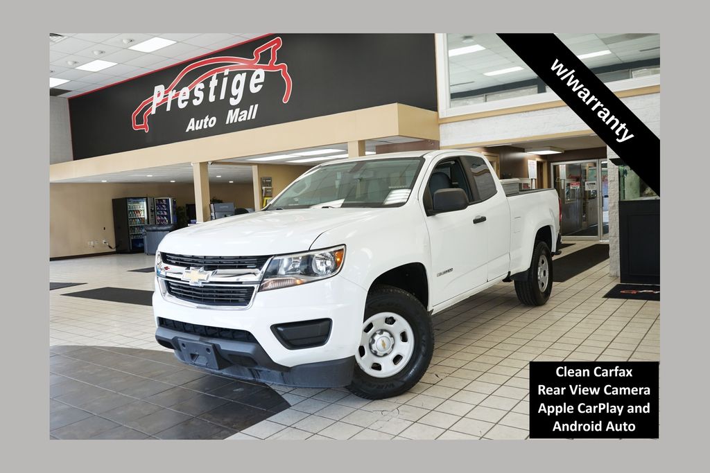 Summit White 2020 Chevrolet Colorado Pickup Truck 4X2 6-Speed Automatic