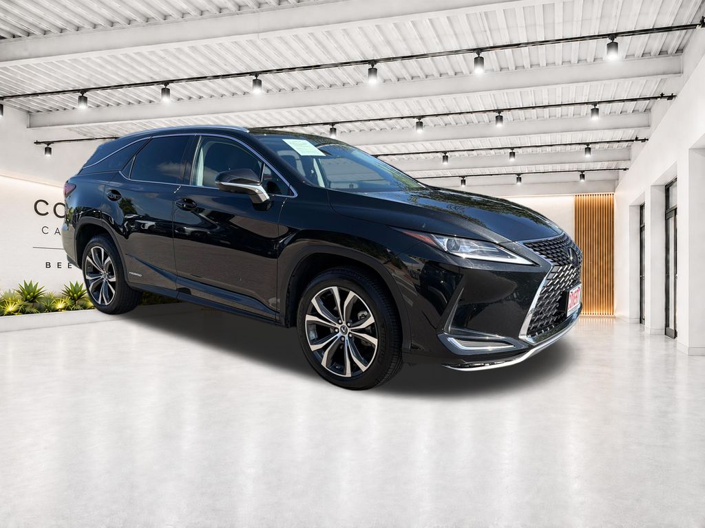 Black (Caviar) 2021 Lexus RX Hybrid SUV / Crossover All-Wheel Drive Continuously Variable Transmission