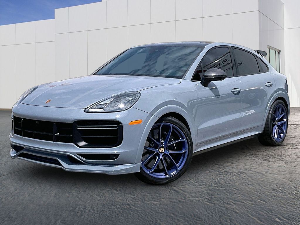 Gray (Arctic Grey) 2022 Porsche Cayenne SUV / Crossover All-Wheel Drive 8-Speed Automatic