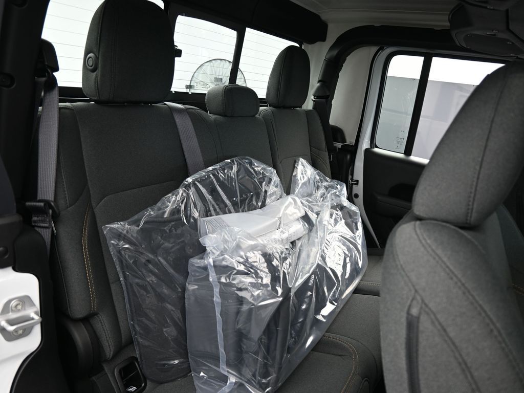 Used 2025 Bright White Clearcoat Jeep Sport image 38