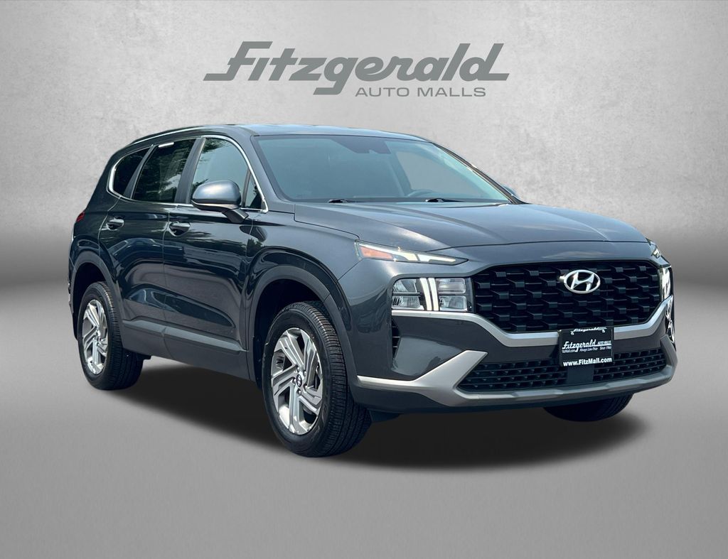 Portofino Gray 2023 Hyundai Santa Fe SUV / Crossover All-Wheel Drive 8-Speed Automatic