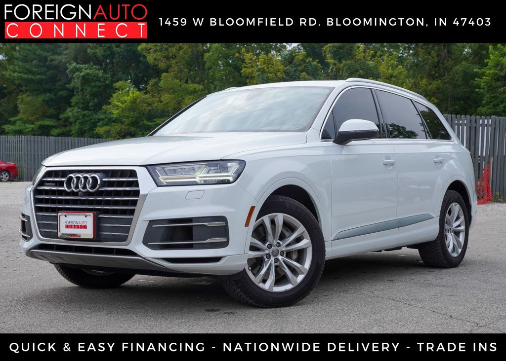 White 2018 Audi Q7 SUV / Crossover All-Wheel Drive 8-Speed Automatic
