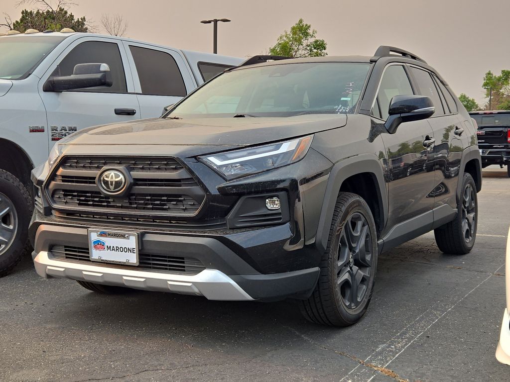 Midnight Black Metallic 2024 Toyota RAV4 SUV / Crossover All-Wheel Drive 8-Speed Automatic