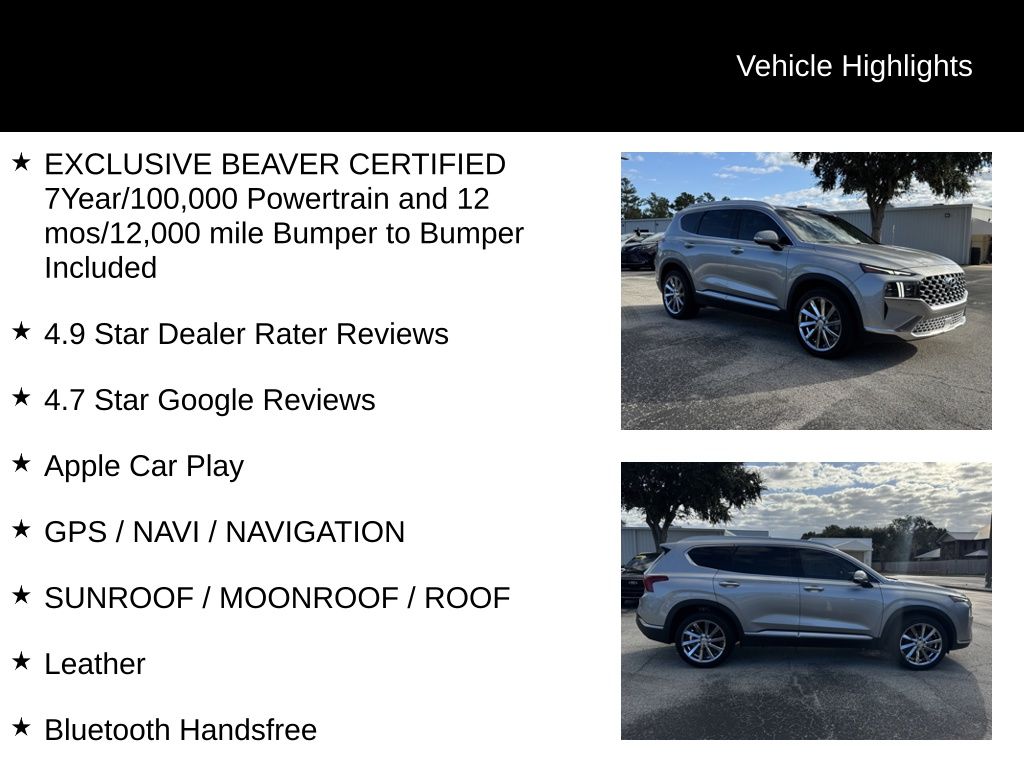 Used 2021 Hyundai Santa Fe SUV