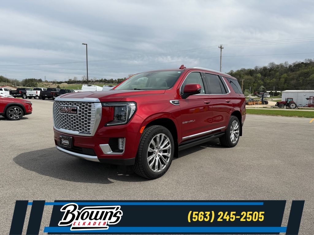 Cayenne Red Tintcoat 2021 GMC Yukon SUV / Crossover Four-Wheel Drive 