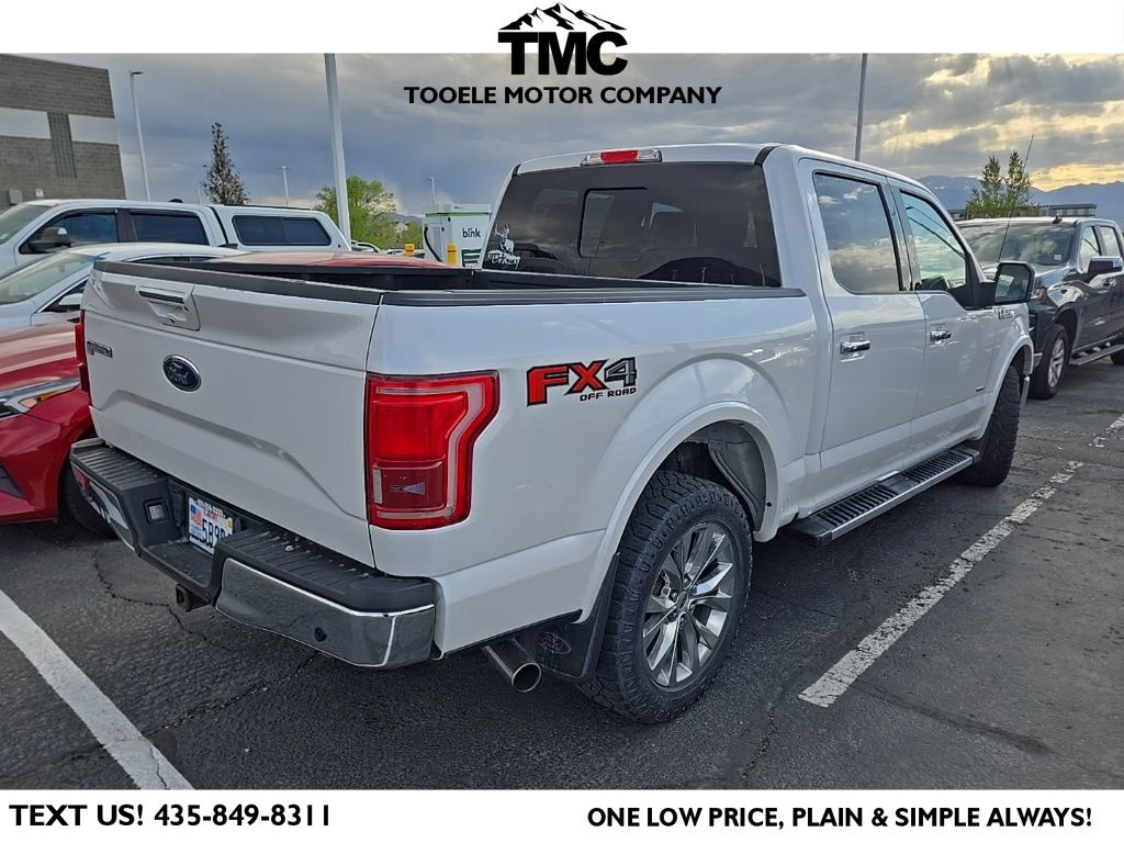Used 2017 White Ford Lariat image 2