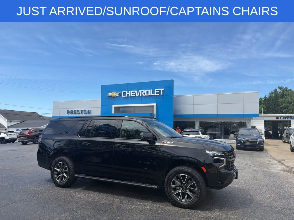 Black 2024 Chevrolet Suburban Z71 4WD SUV / Crossover Four-Wheel Drive