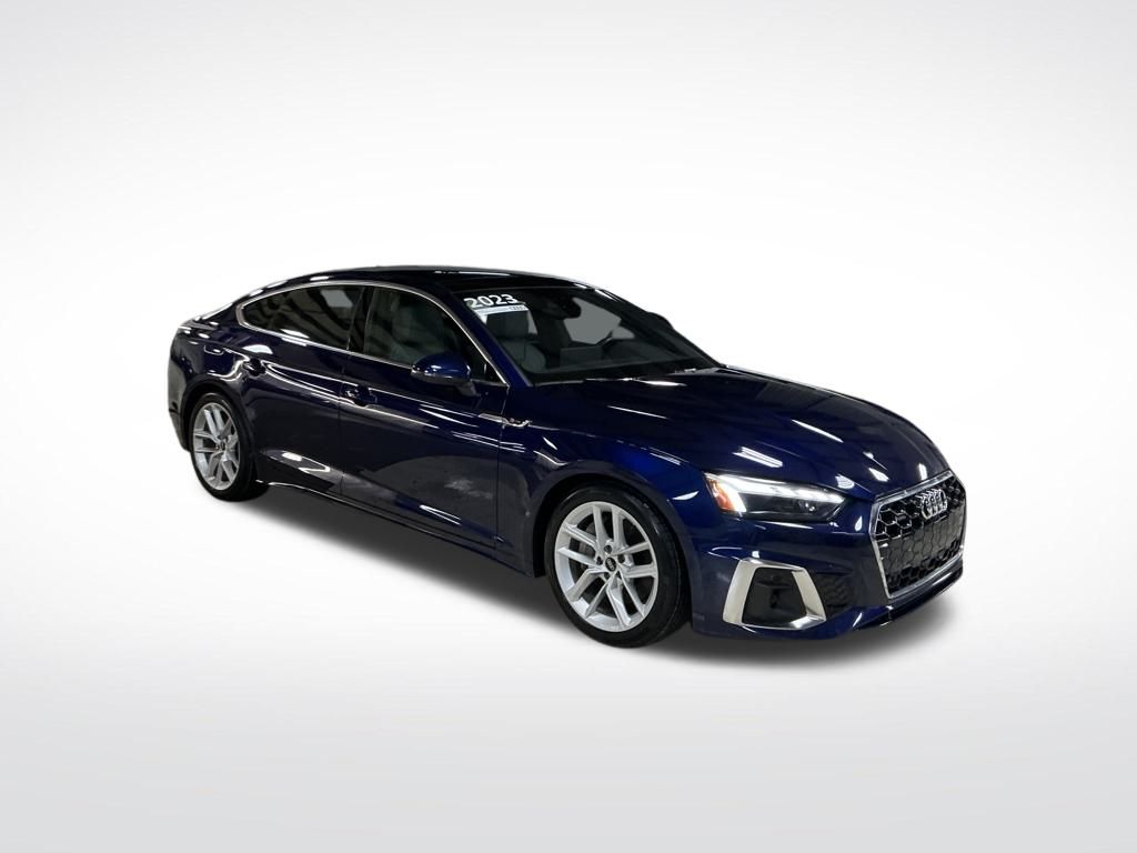 Certified Used 2023 Blue Audi 45 S line Premium Plus image 7