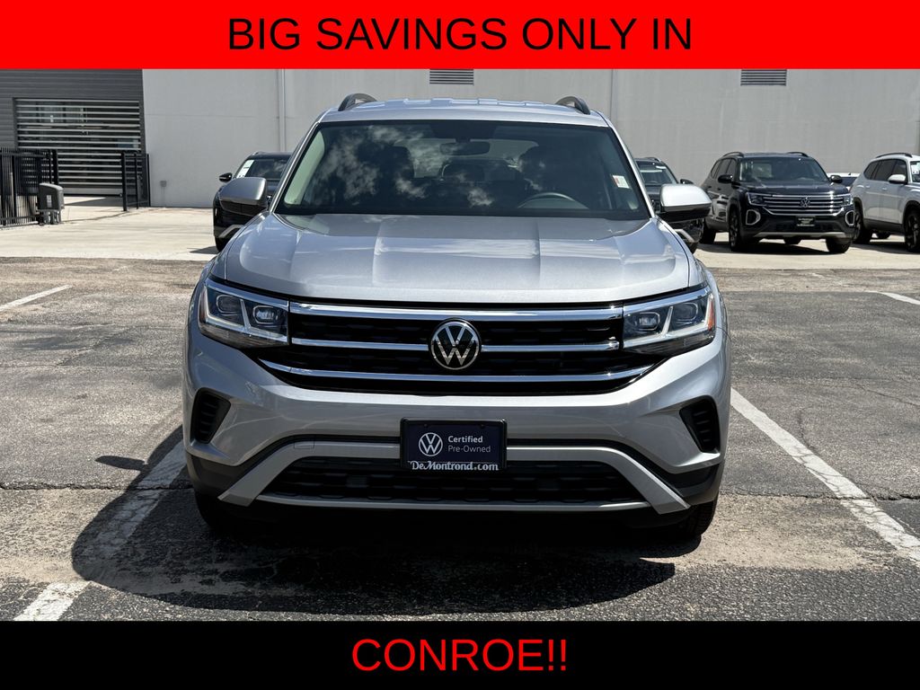 2023 Volkswagen Atlas 2.0T SE Silver at Parkway Family Mazda