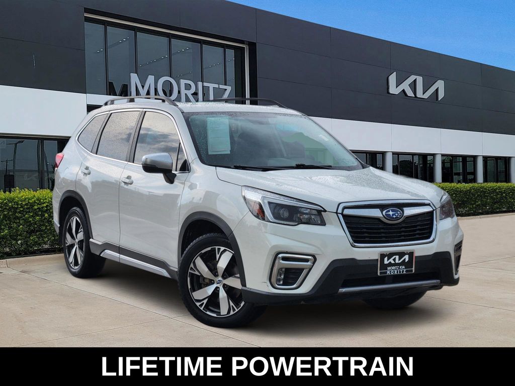 Crystal White Pearl 2021 Subaru Forester SUV / Crossover All-Wheel Drive Continuously Variable Transmission