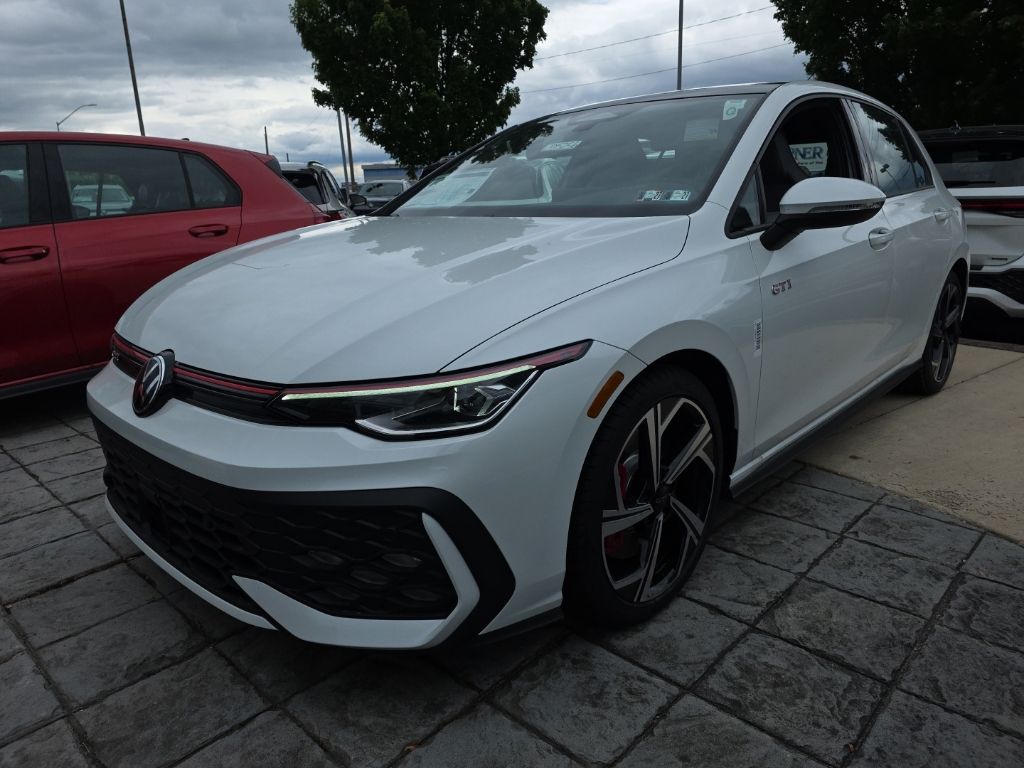 2026 Volkswagen Golf GTI 2.0T SE White/off-white at Sutliff Volkswagen