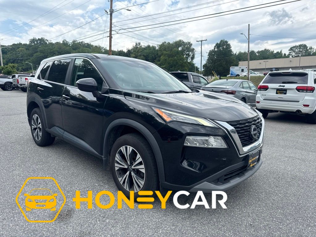 Black Metallic 2023 Nissan Rogue SUV / Crossover All-Wheel Drive Continuously Variable Transmission