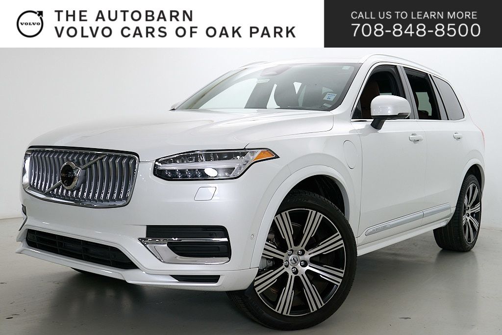 Crystal White Metallic 2024 Volvo XC90 SUV / Crossover All-Wheel Drive Automatic