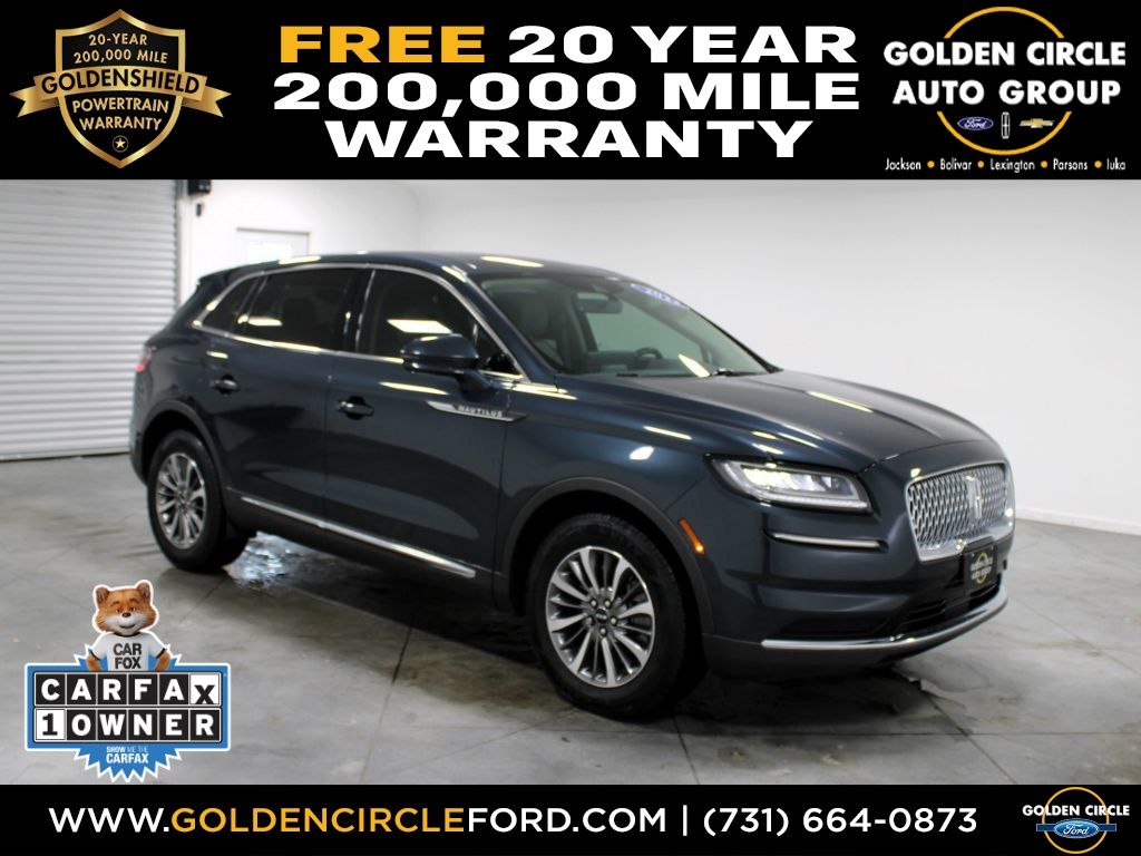 Flight Blue Metallic Clearcoat 2023 Lincoln Nautilus SUV / Crossover All-Wheel Drive 8-Speed Automatic