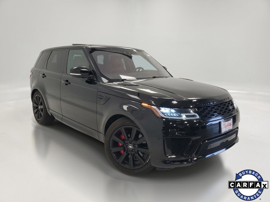 Black 2020 Land Rover Range Rover Sport SUV / Crossover All-Wheel Drive 8-Speed Automatic