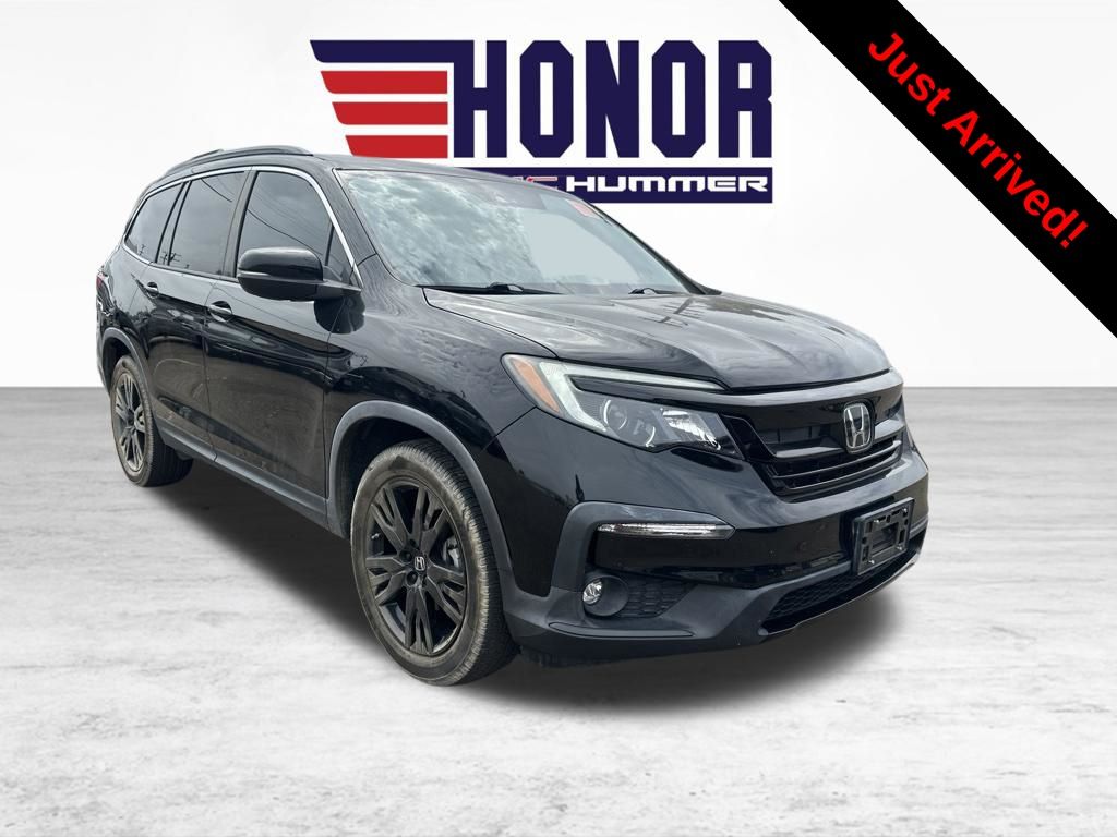 Black 2021 Honda Pilot SUV / Crossover Front-Wheel Drive 9-Speed Automatic