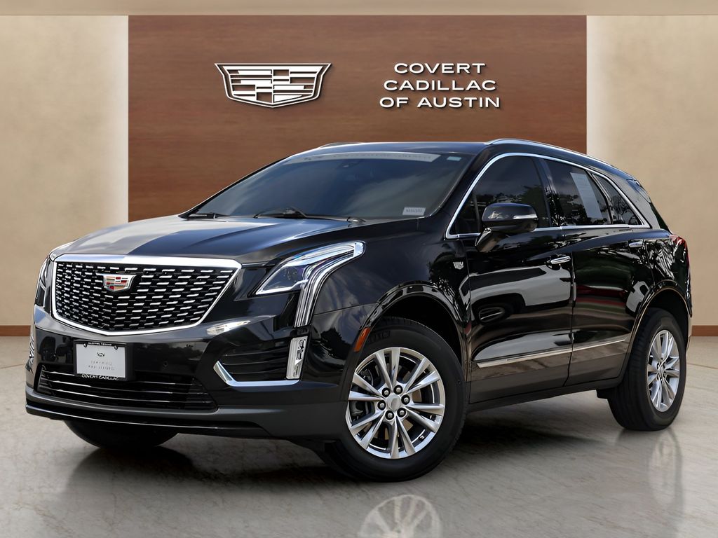 Black Metallic 2024 Cadillac XT5 Luxury FWD SUV / Crossover Front-Wheel Drive 9-Speed Automatic
