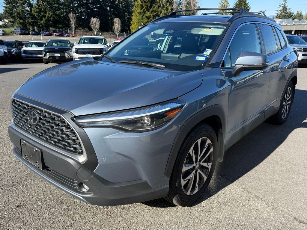 Blue 2024 Toyota Corolla Cross XLE FWD SUV / Crossover Front-Wheel Drive Continuously Variable Transmission