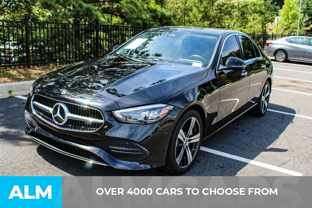 Used 2025 Black Mercedes-Benz C 300 image 3