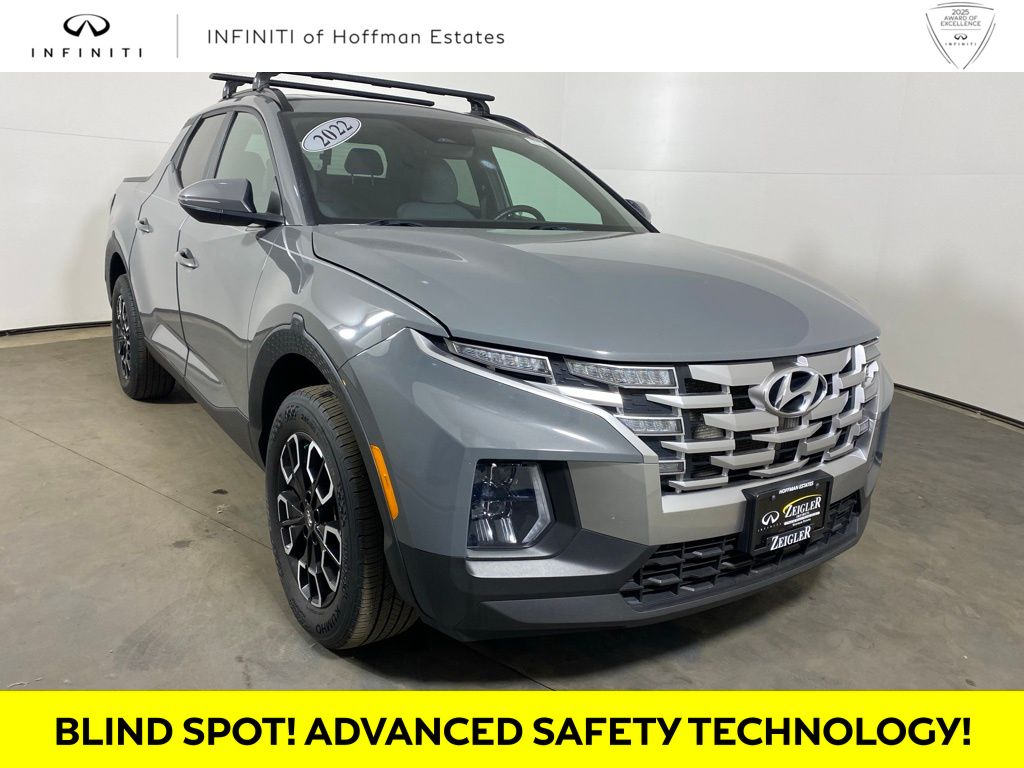 Hampton Gray 2022 Hyundai Santa Cruz SEL Premium Crew Cab AWD Pickup Truck All-Wheel Drive Automatic