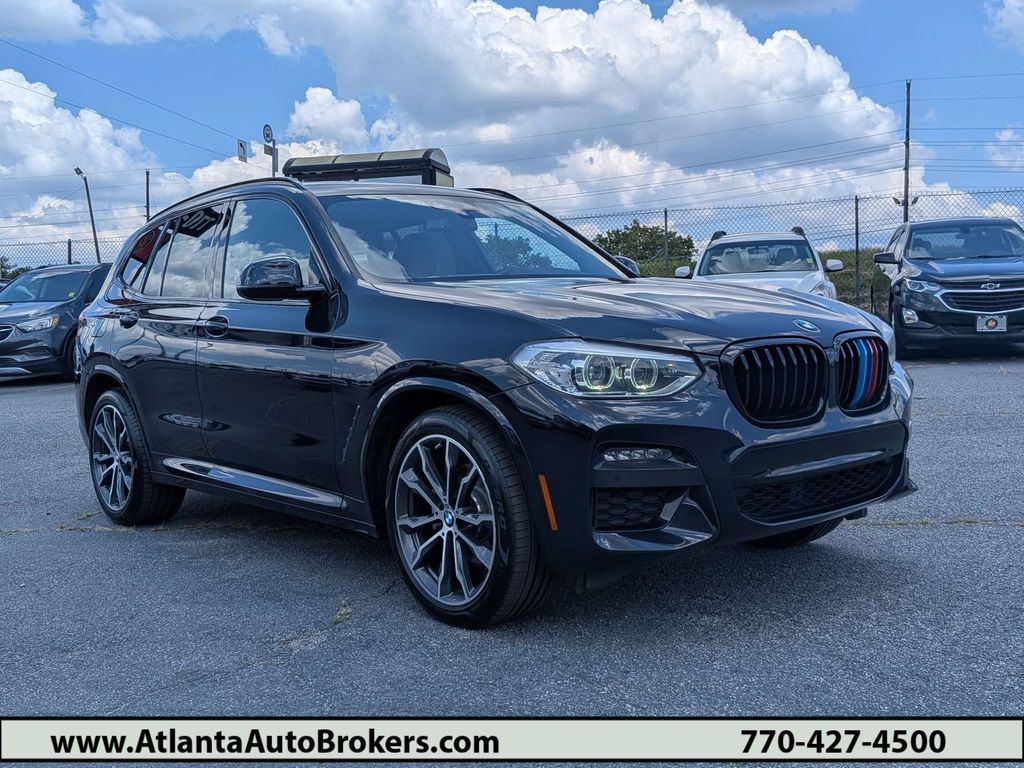 Carbon Black Metallic 2020 BMW X3 SUV / Crossover All-Wheel Drive 8-Speed Automatic