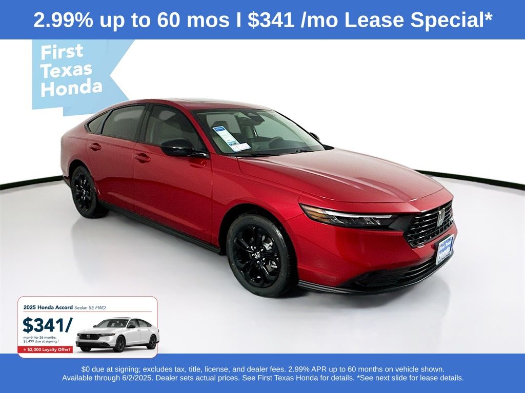 2025 Honda Accord SE photo