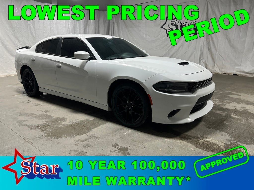 White 2022 Dodge Charger Sedan Rear-Wheel Drive 8-Speed Automatic