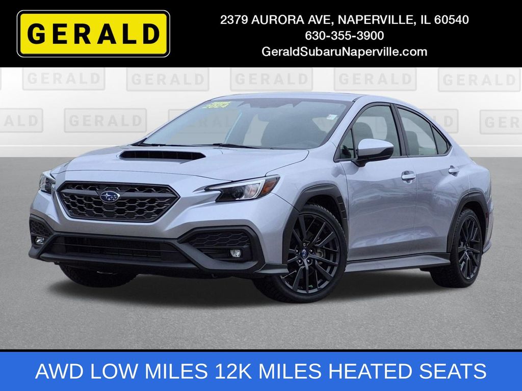 Ice Silver Metallic 2024 Subaru WRX Premium AWD Sedan All-Wheel Drive 6-Speed Manual