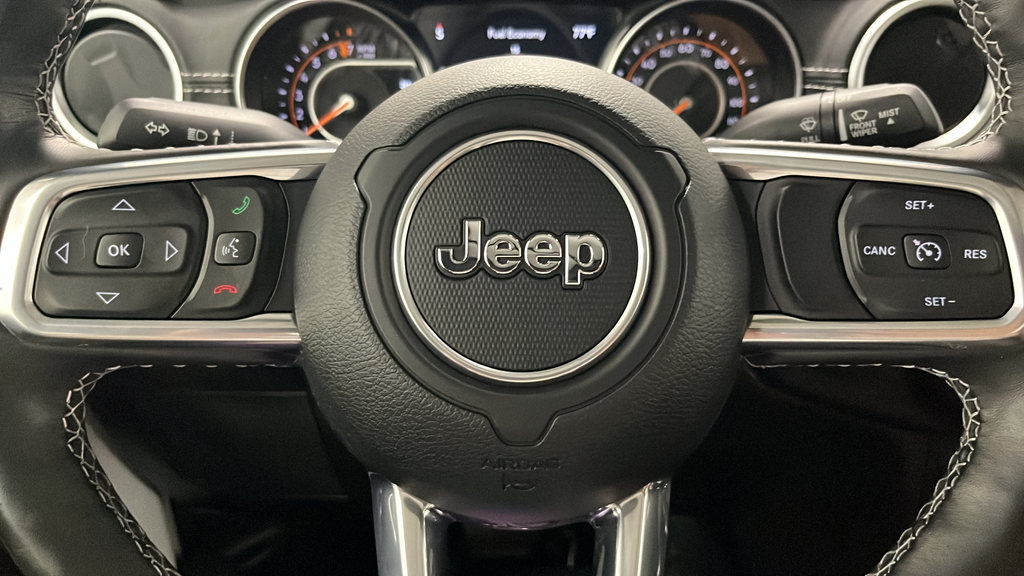 Used 2022 Bright White Clearcoat Jeep Overland image 15