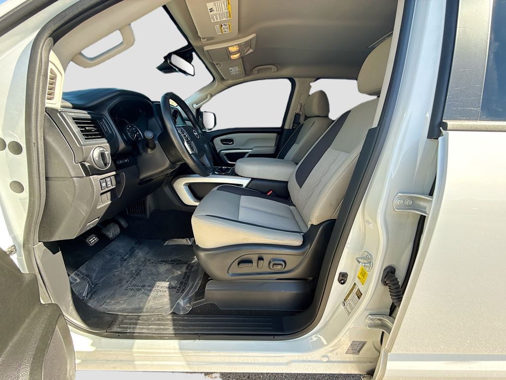 2024 Nissan Titan SV White at Bayshore Chrysler Jeep Dodge Ram