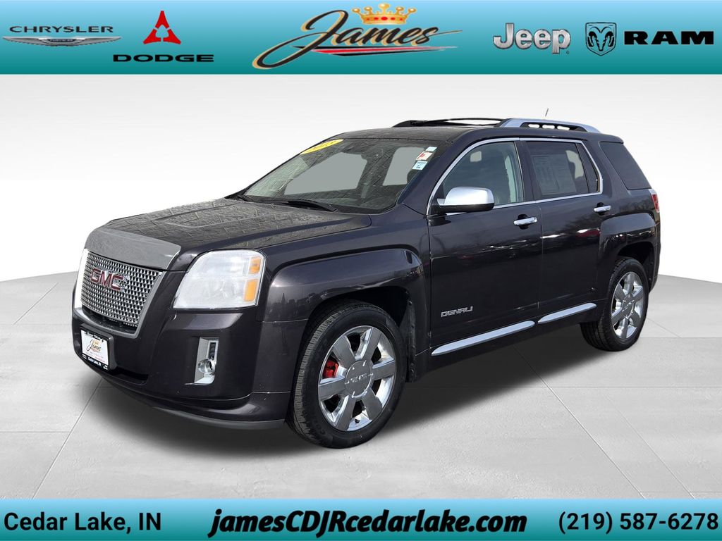 Gray (Iridium Metallic) 2013 GMC Terrain Denali AWD SUV / Crossover All-Wheel Drive 6-Speed Automatic
