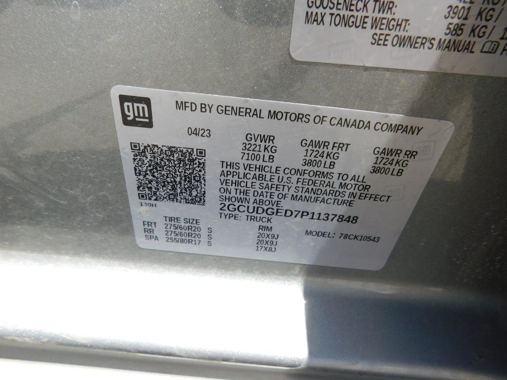 2023 Chevrolet Silverado 1500 LTZ 12