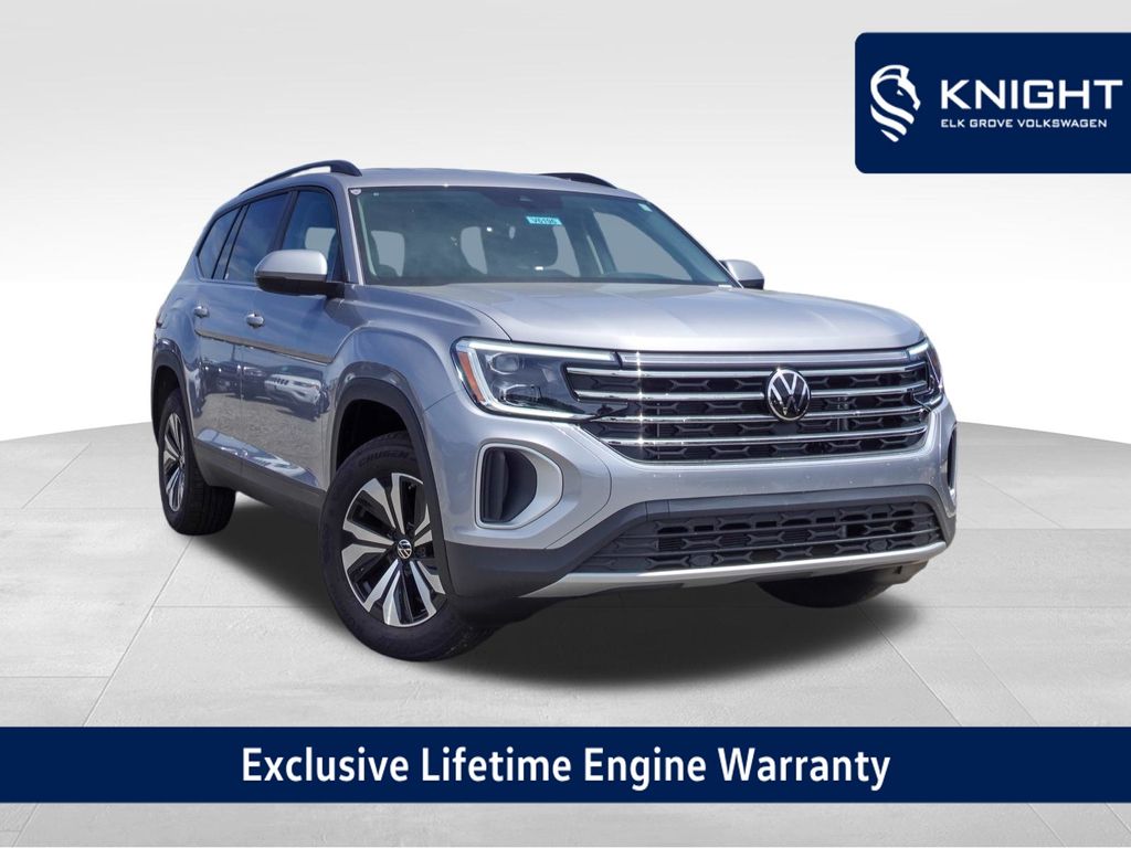 Silver Mist Metallic 2026 Volkswagen Atlas SUV / Crossover Front-Wheel Drive 8-Speed Automatic