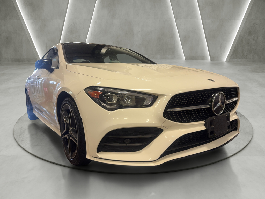 White 2022 Mercedes-Benz CLA Coupe All-Wheel Drive 7-Speed Automatic