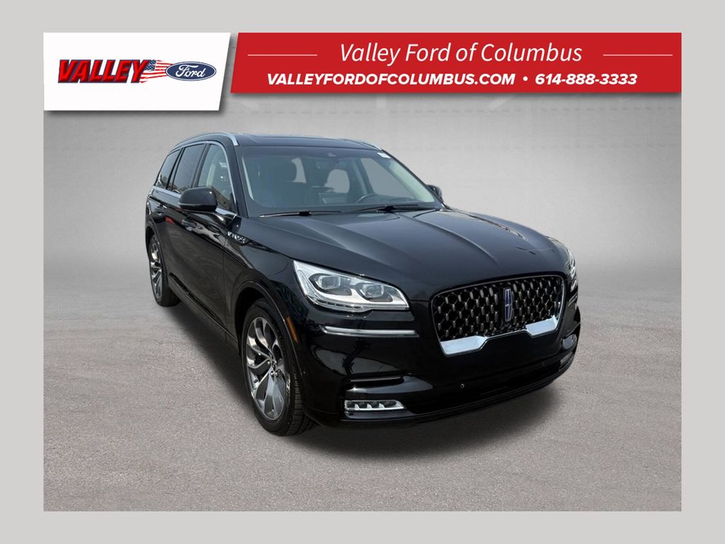 Black Metallic 2022 Lincoln Aviator SUV / Crossover All-Wheel Drive Automatic