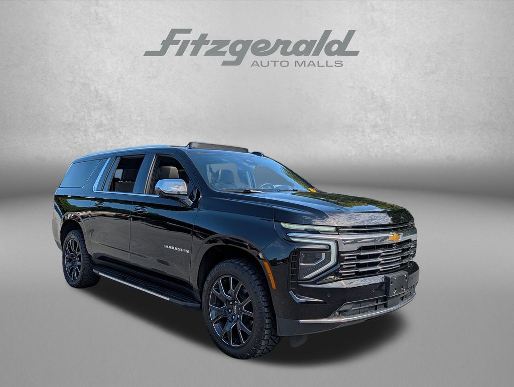 Black 2025 Chevrolet Suburban SUV / Crossover Four-Wheel Drive