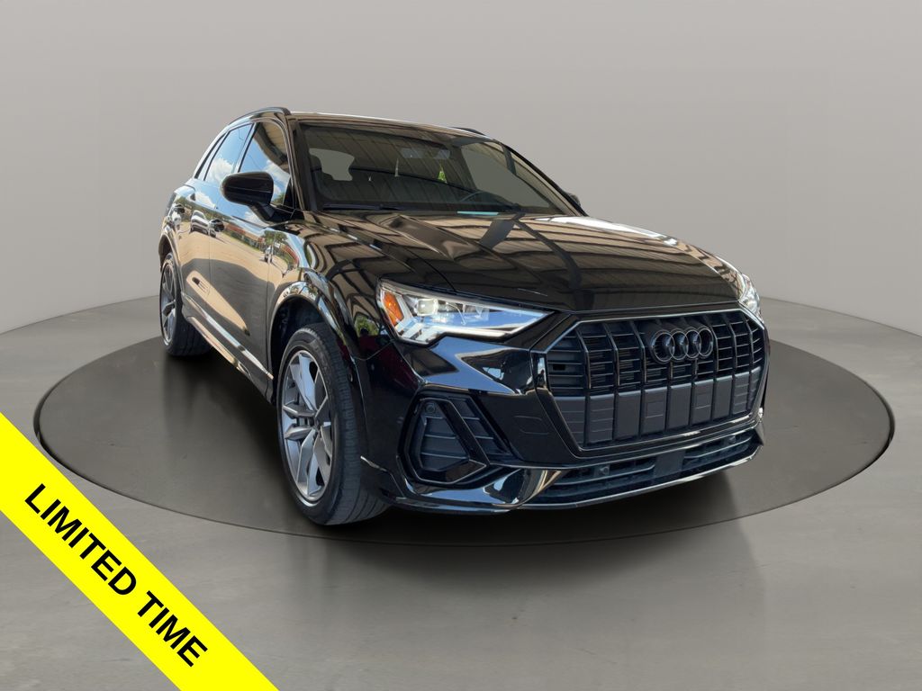 Mythos Black Metallic 2024 Audi Q3 SUV / Crossover All-Wheel Drive 8-Speed Automatic