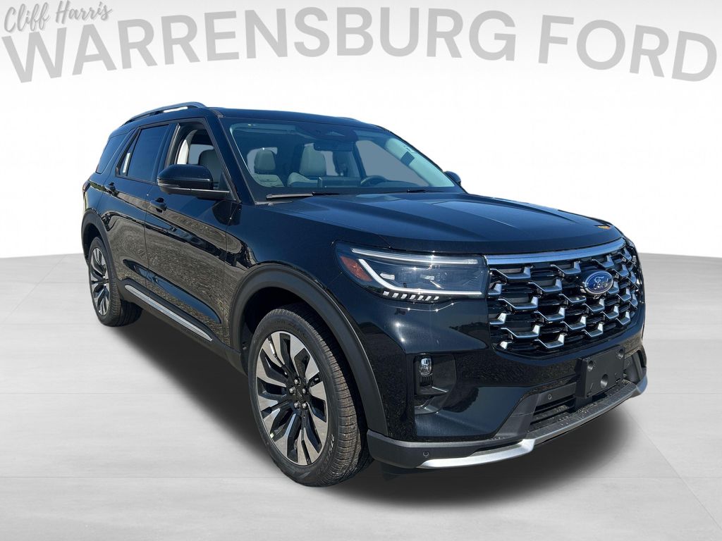 Agate Black Metallic 2026 Ford Explorer SUV / Crossover All-Wheel Drive Automatic