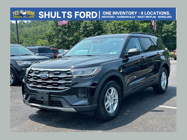 Black Metallic 2026 Ford Explorer SUV / Crossover All-Wheel Drive Automatic