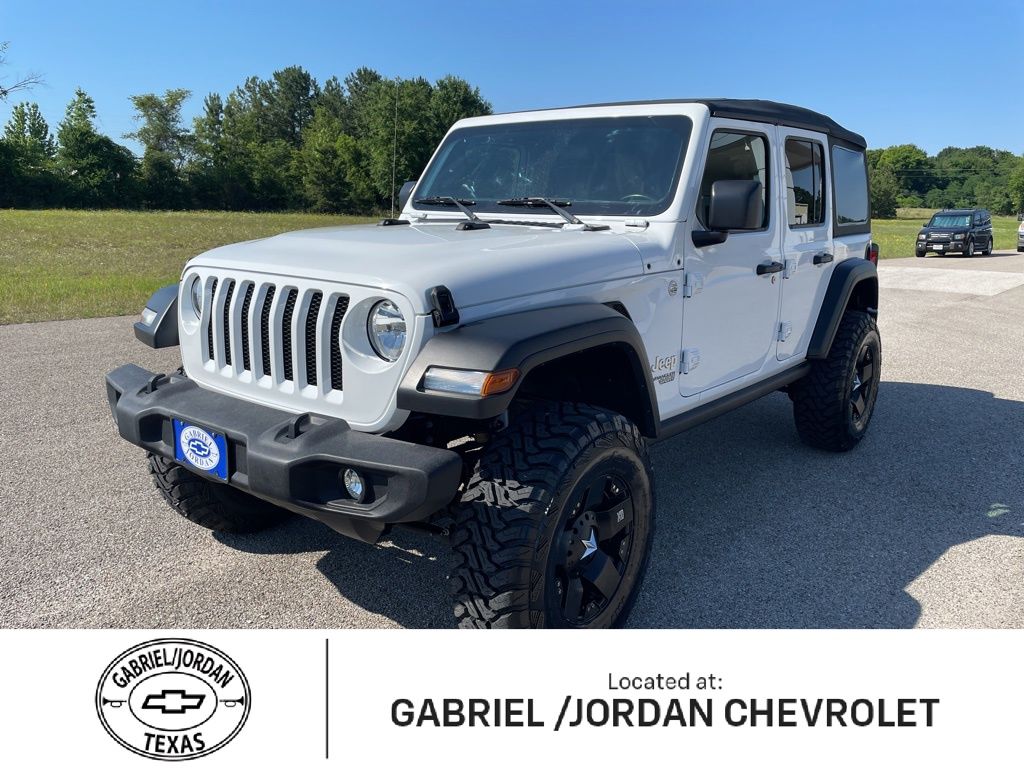 Bright White Clearcoat 2019 Jeep Wrangler SUV / Crossover Four-Wheel Drive 8-Speed Automatic
