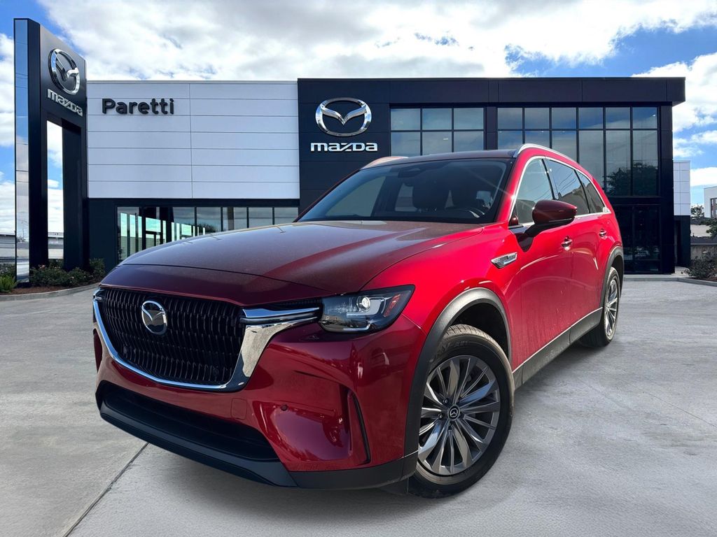 Soul Red Crystal Metallic 2025 Mazda CX-90 3.3 Turbo Preferred AWD SUV / Crossover All-Wheel Drive 8-Speed Automatic