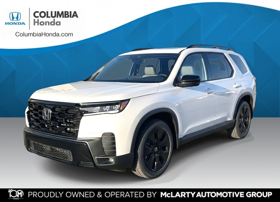 Platinum White Pearl 2026 Honda Pilot SUV / Crossover All-Wheel Drive Automatic