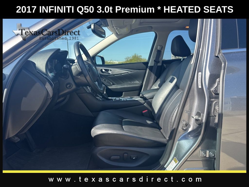 2017 INFINITI Q50 3.0t Premium 6