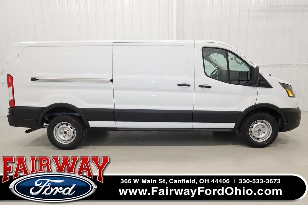 Oxford White 2025 Ford Transit Cargo 250 Low Roof RWD Van Rear-Wheel Drive