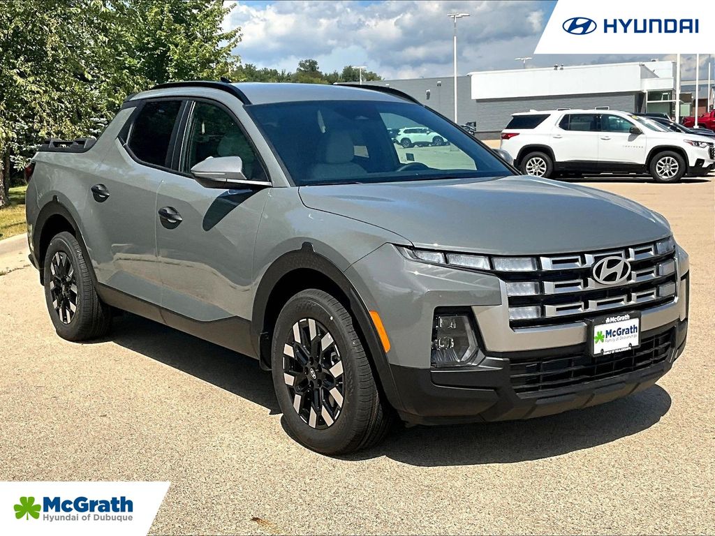 Hampton Gray 2026 Hyundai Santa Cruz Pickup Truck All-Wheel Drive 8-Speed Automatic