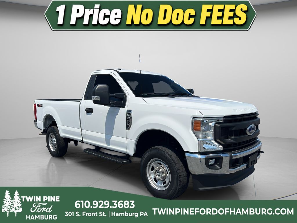 Oxford White 2022 Ford F-250 Super Duty Pickup Truck Four-Wheel Drive 6-Speed Automatic