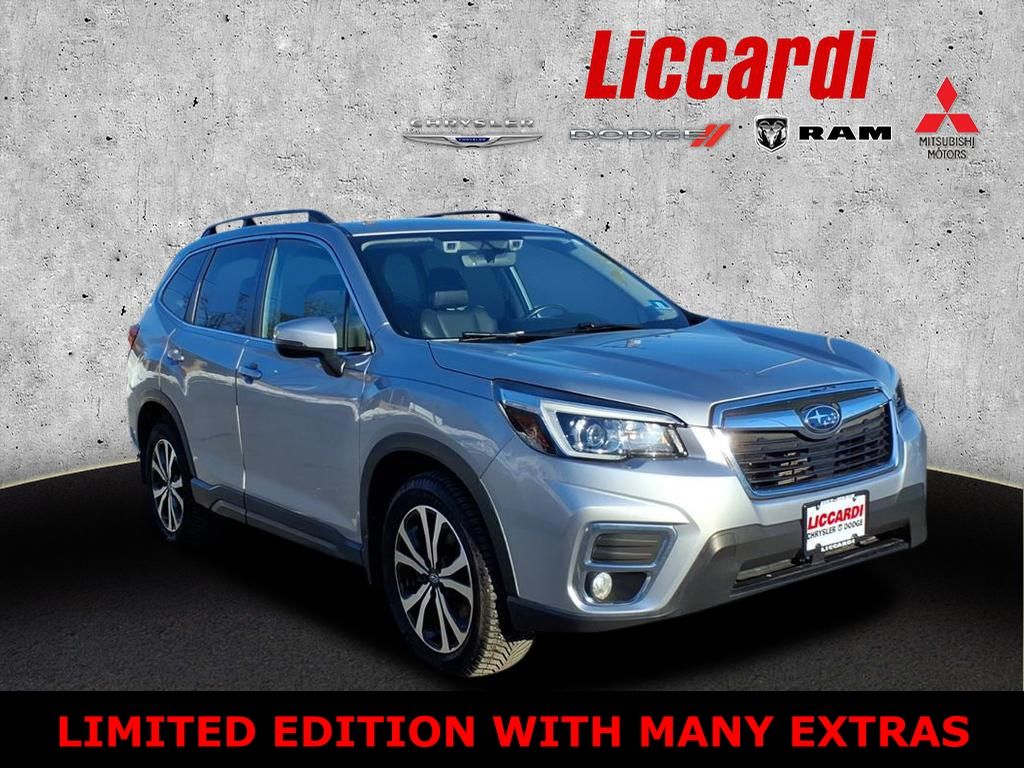 Ice Silver Metallic 2020 Subaru Forester 2.5i Limited AWD SUV / Crossover All-Wheel Drive Continuously Variable Transmission