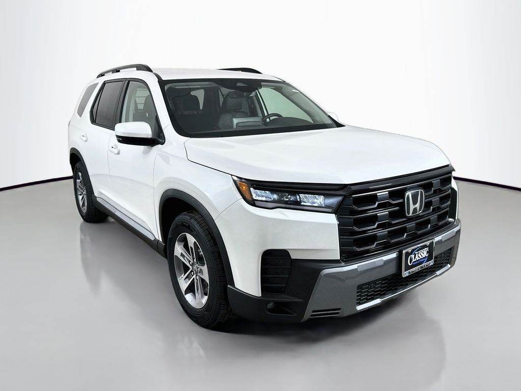 Platinum White Pearl 2026 Honda Pilot SUV / Crossover Front-Wheel Drive Automatic